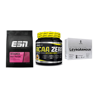 Definitionsphase-Set: ESN Designer + BioTech BCAA + Kevin Levrone – alle enthaltenen Artikel