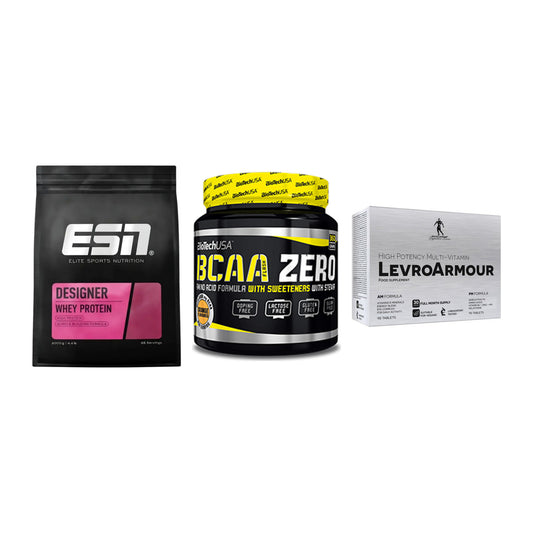 Definitionsphase-Set: ESN Designer + BioTech BCAA + Kevin Levrone – alle enthaltenen Artikel