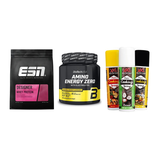 Definitionsphase-Set: ESN Designer + BioTech Amino + XXL Nutrition – alle enthaltenen Artikel