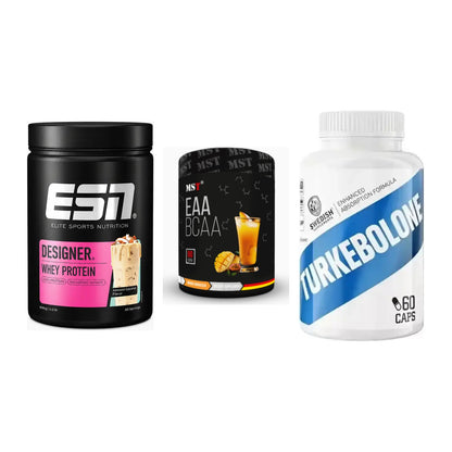 Definitionsphase-Set: ESN Designer + MST EAA & BCAA + Swedish Supple – alle enthaltenen Artikel