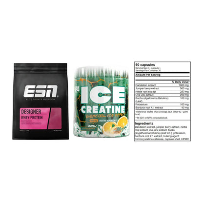 Definitionsphase-Set: ESN Designer + FA Nutrition + GN Shred Cuts – alle enthaltenen Artikel