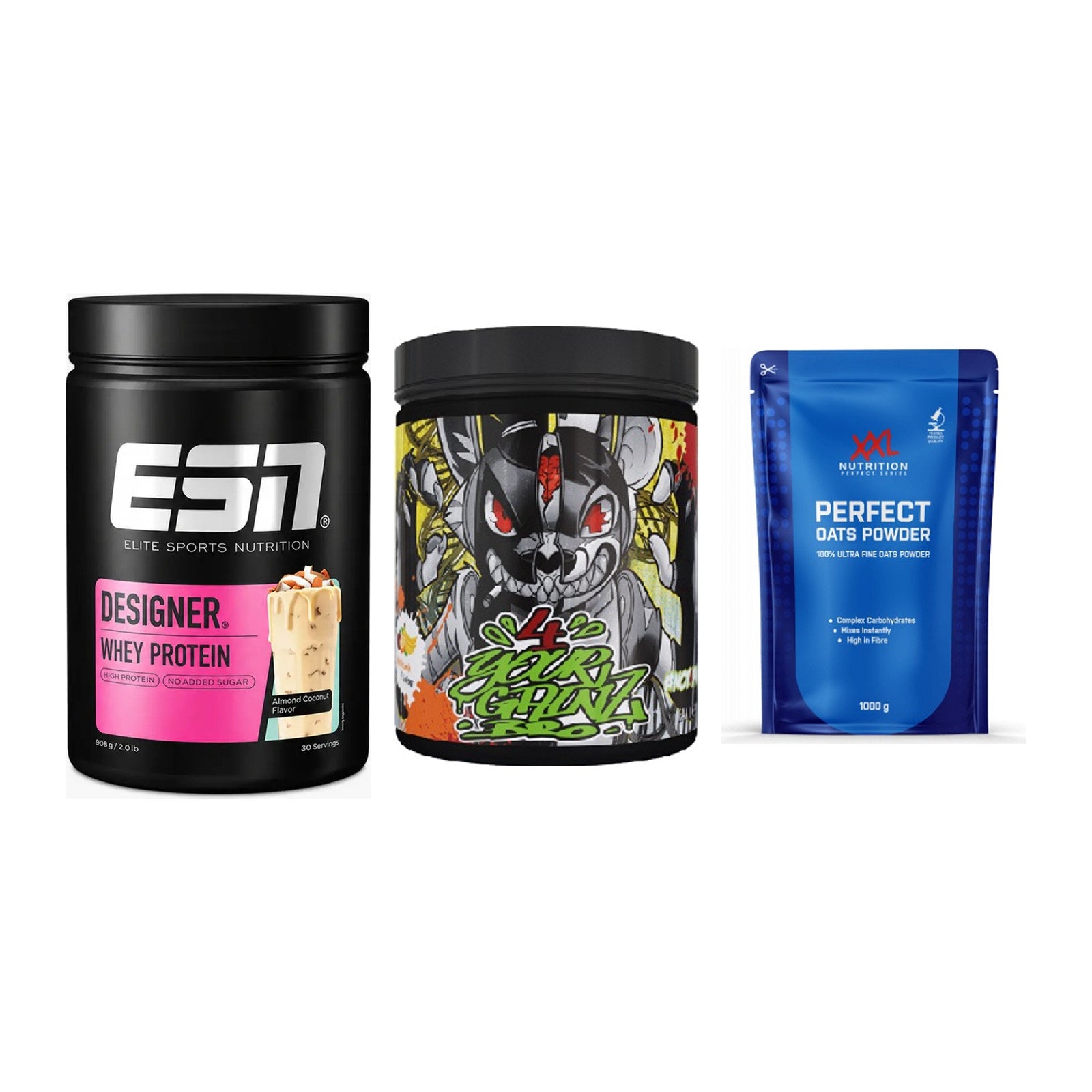 Definitionsphase-Set: ESN Designer + BPS-Pharma + XXL Nutrition – alle enthaltenen Artikel