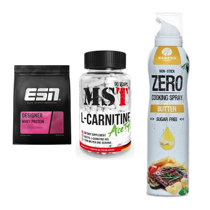 Definitionsphase-Set: ESN Designer + MST L-Carnitin + Rabeko Zero – alle enthaltenen Artikel