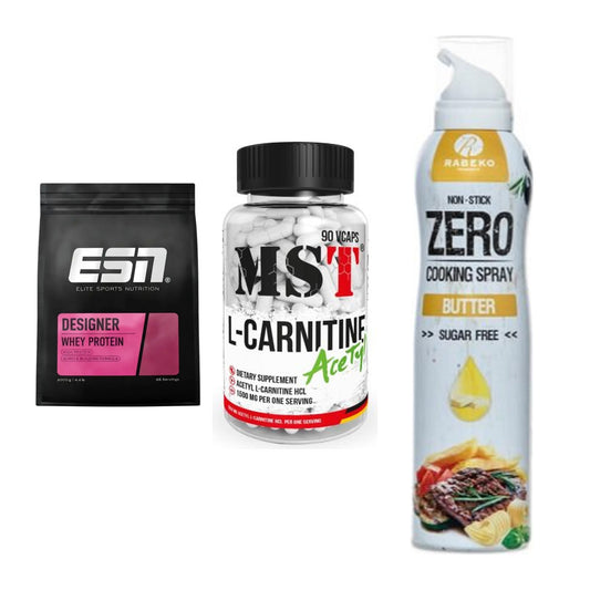 Definitionsphase-Set: ESN Designer + MST L-Carnitin + Rabeko Zero – alle enthaltenen Artikel