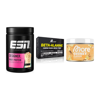 Definitionsphase-Set: ESN Designer + Olimp Beta-Ala + More Nutrition – alle enthaltenen Artikel
