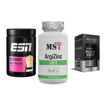Definitionsphase-Set: ESN Designer + MST ArgiZinc + BioTech Black – alle enthaltenen Artikel