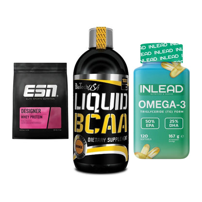 Definitionsphase-Set: ESN Designer + BioTech Liquid + INLEAD Omega-3 – alle enthaltenen Artikel