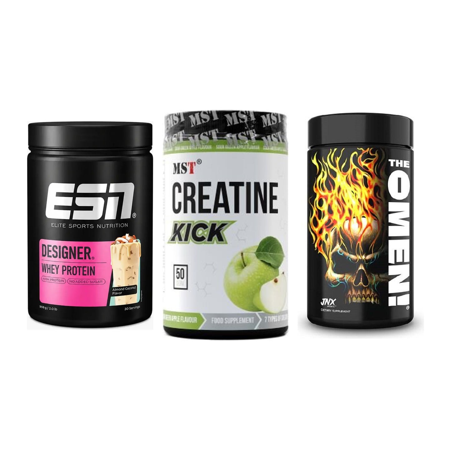 Definitionsphase-Set: ESN Designer + MST Creatine + JNX Sports – alle enthaltenen Artikel