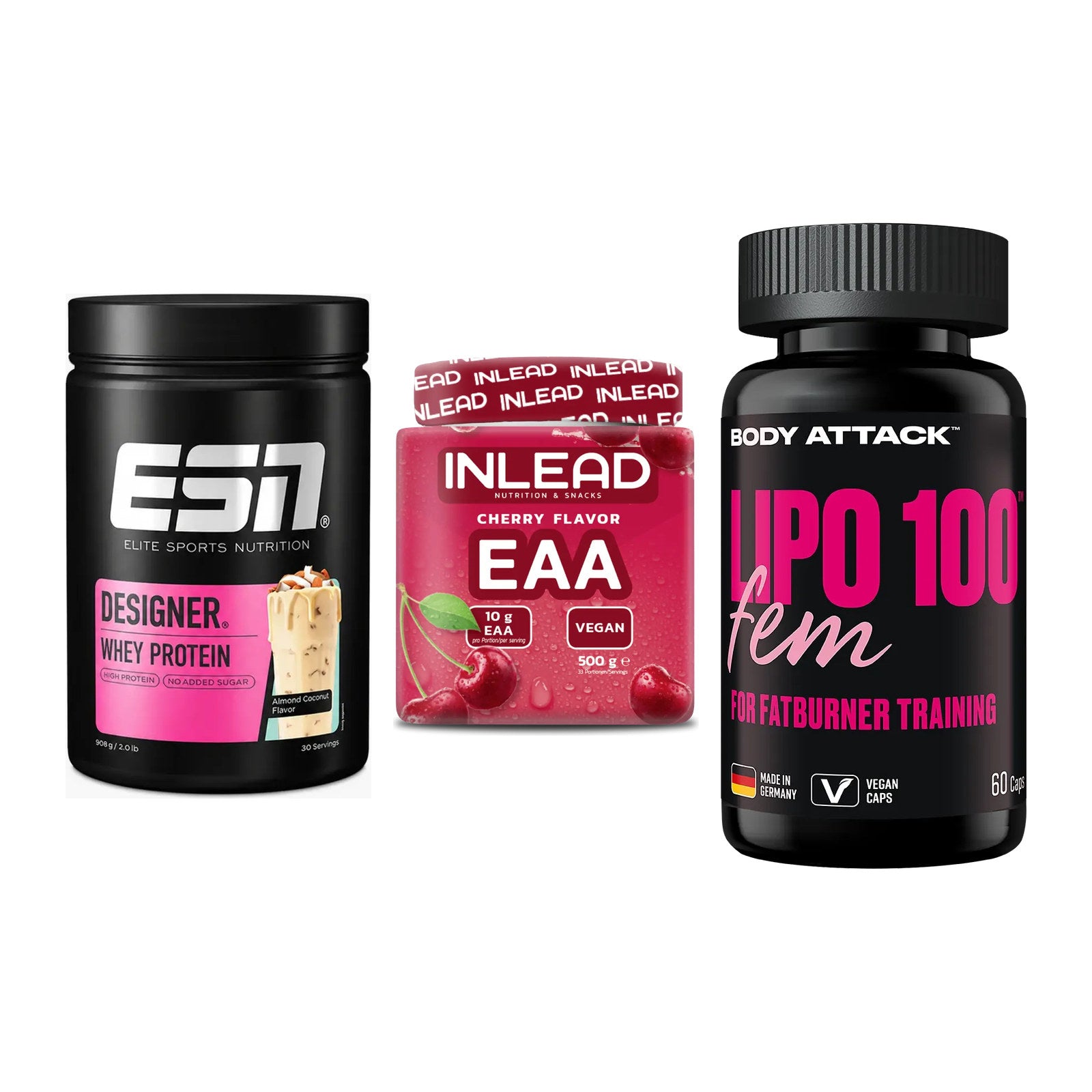 Definitionsphase-Set: ESN Designer + INLEAD EAA + Body Attack – alle enthaltenen Artikel