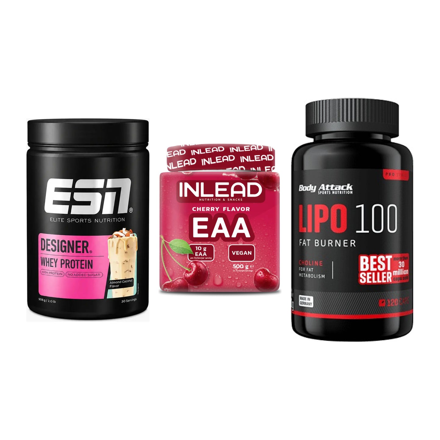 Definitionsphase-Set: ESN Designer + INLEAD EAA + Body Attack – alle enthaltenen Artikel