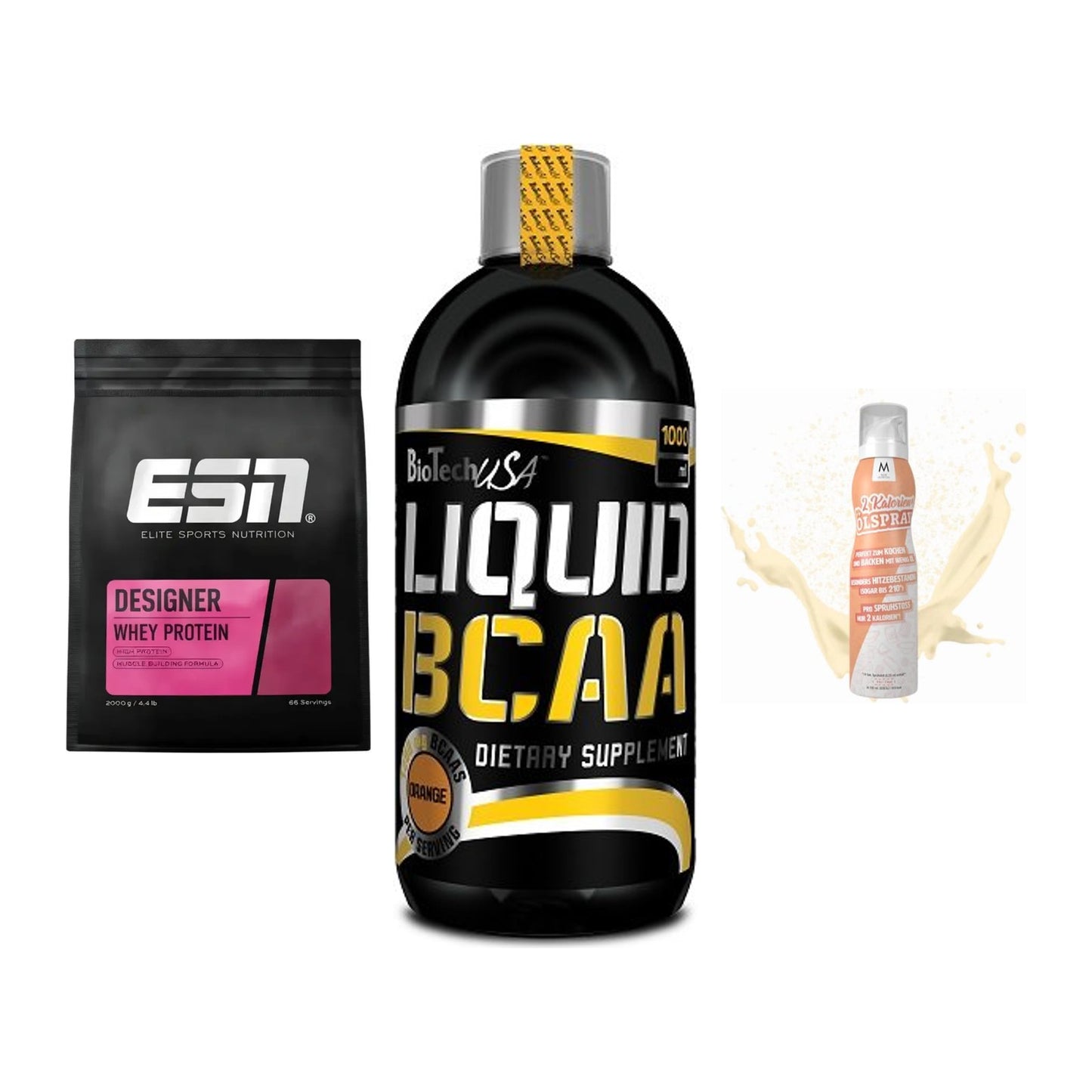 Definitionsphase-Set: ESN Designer + BioTech Liquid + More Nutrition – alle enthaltenen Artikel