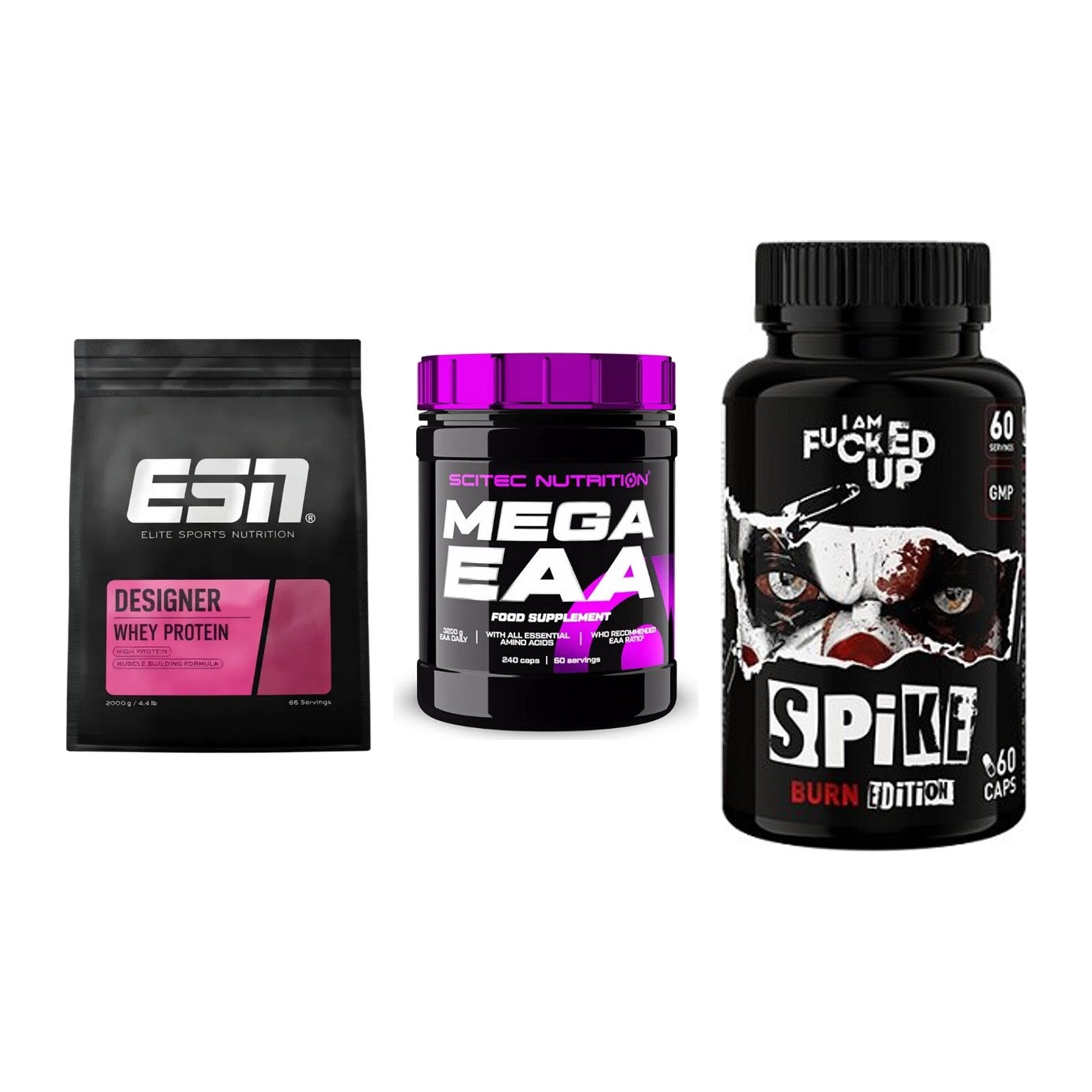 Definitionsphase-Set: ESN Designer + Scitec Mega + Swedish Supple – alle enthaltenen Artikel