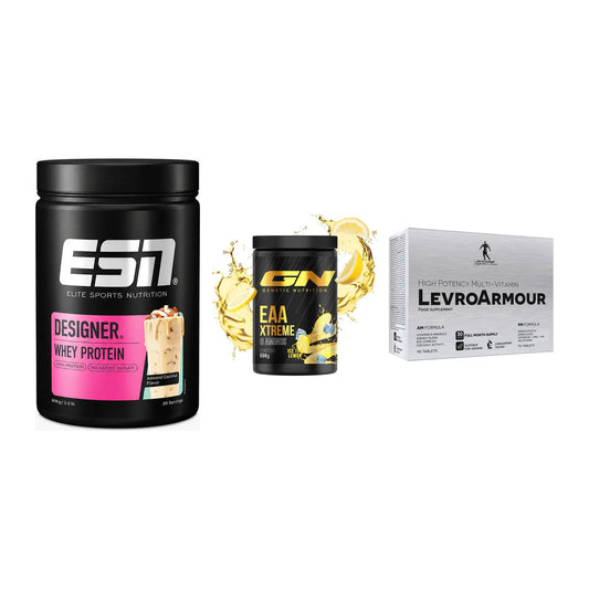Definitionsphase-Set: ESN Designer + GN EAA Xtreme + Kevin Levrone – alle enthaltenen Artikel