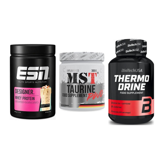 Definitionsphase-Set: ESN Designer + MST Taurine + BioTech Thermo – alle enthaltenen Artikel