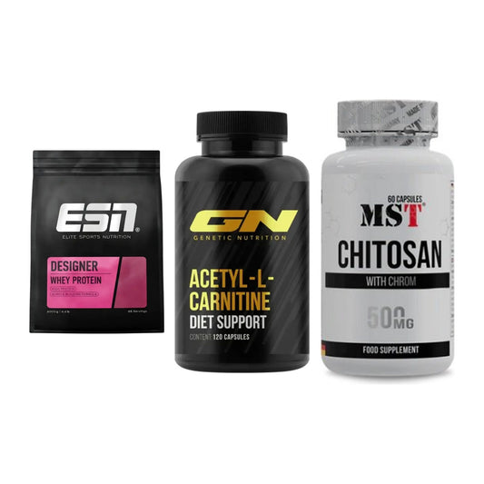 Definitionsphase-Set: ESN Designer + GN Acetyl + MST Chitosan – alle enthaltenen Artikel