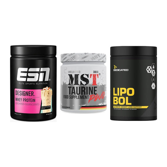 Definitionsphase-Set: ESN Designer + MST Taurine + Dedicated – alle enthaltenen Artikel