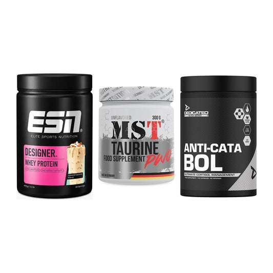 Definitionsphase-Set: ESN Designer + MST Taurine + Dedicated – alle enthaltenen Artikel