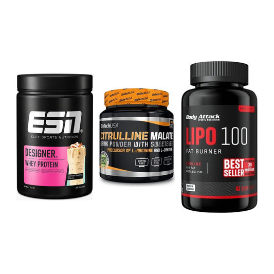 Definitionsphase-Set: ESN Designer + BioTech Citrul + Body Attack – alle enthaltenen Artikel