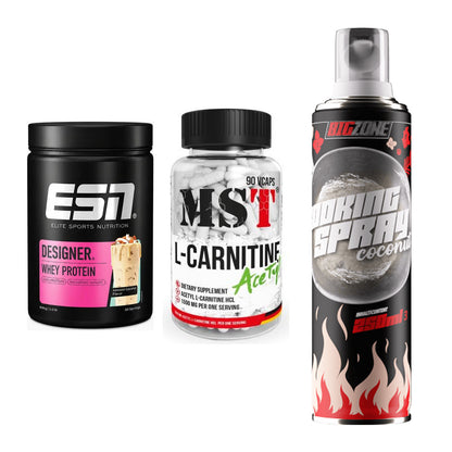 Definitionsphase-Set: ESN Designer + MST L-Carnitin + Big Zone – alle enthaltenen Artikel