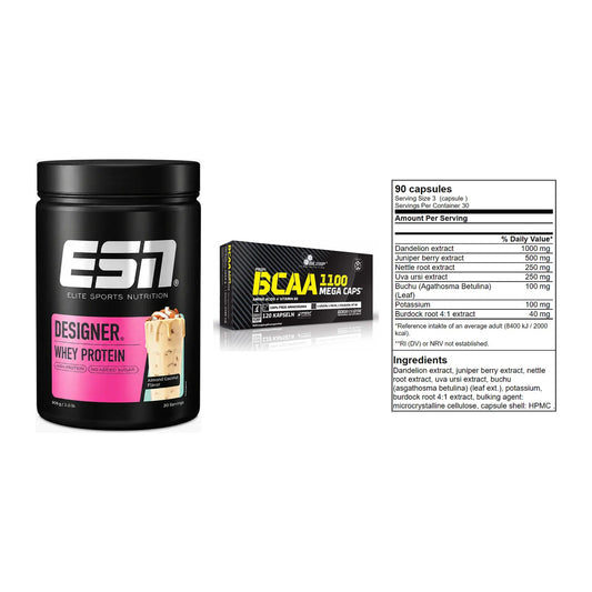 Definitionsphase-Set: ESN Designer + Olimp BCAA + GN Shred Cuts – alle enthaltenen Artikel
