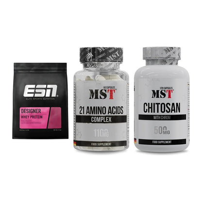 Definitionsphase-Set: ESN Designer + MST 21 Amino + MST Chitosan – alle enthaltenen Artikel