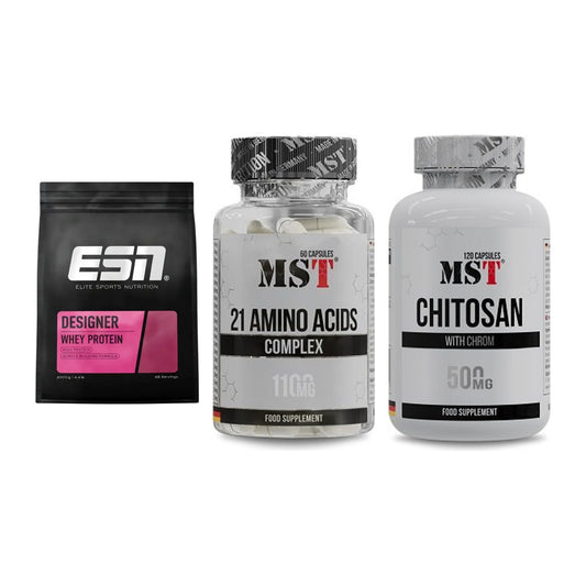Definitionsphase-Set: ESN Designer + MST 21 Amino + MST Chitosan – alle enthaltenen Artikel