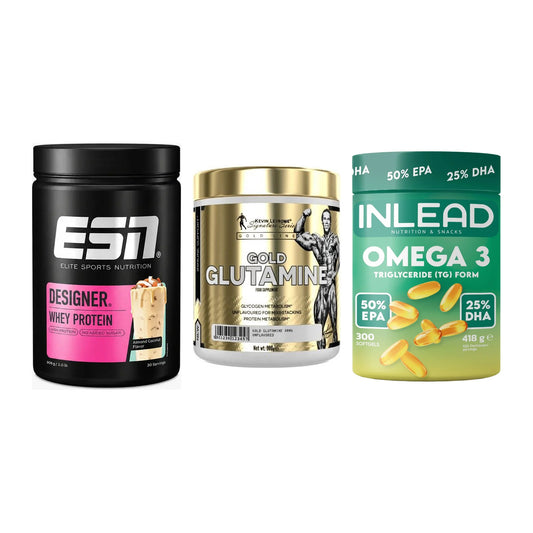Definitionsphase-Set: ESN Designer + Kevin Levrone + INLEAD Omega-3 – alle enthaltenen Artikel