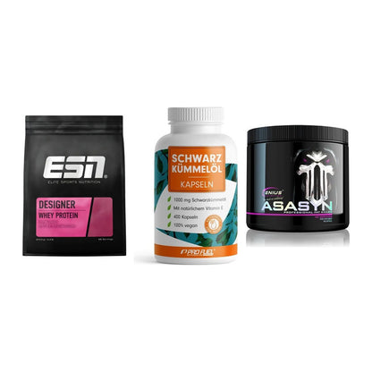 Definitionsphase-Set: ESN Designer + ProFuel Schwar + Genius Nutriti – alle enthaltenen Artikel