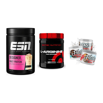 Definitionsphase-Set: ESN Designer + Scitec Arginin + Sinob Flasty – alle enthaltenen Artikel