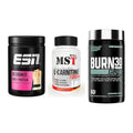 Definitionsphase-Set: ESN Designer + MST L-Carnitin + Nutrex Burn 30 – alle enthaltenen Artikel