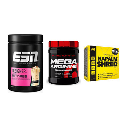Definitionsphase-Set: ESN Designer + Scitec Mega + FA Nutrition – alle enthaltenen Artikel
