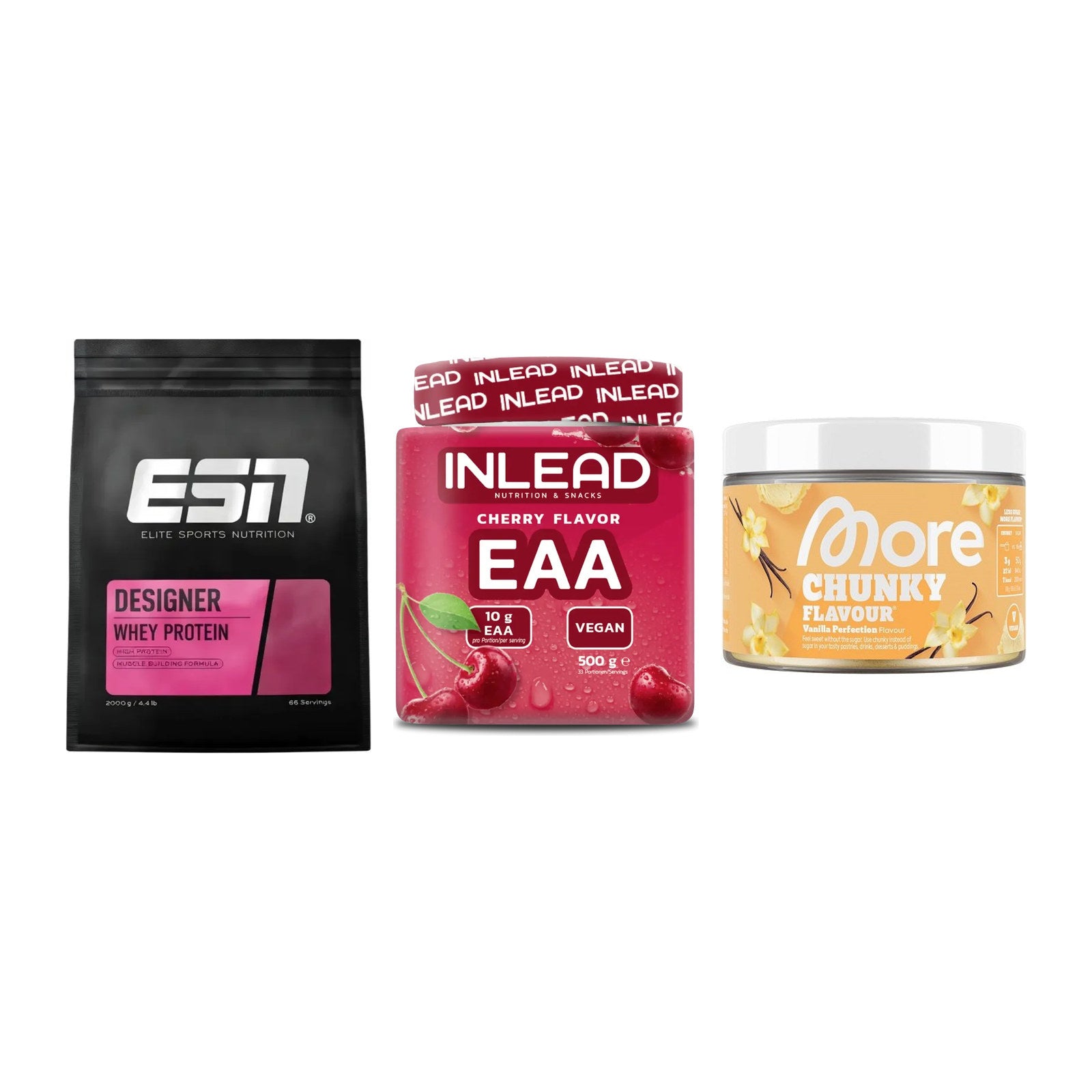 Definitionsphase-Set: ESN Designer + INLEAD EAA + More Nutrition – alle enthaltenen Artikel