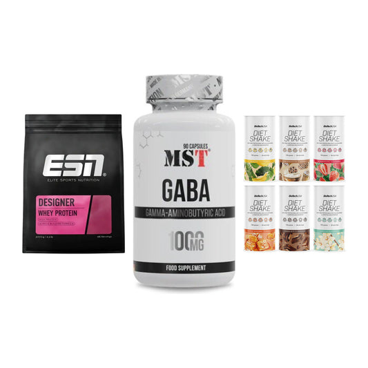 Definitionsphase-Set: ESN Designer + MST GABA + BioTech Diet – alle enthaltenen Artikel