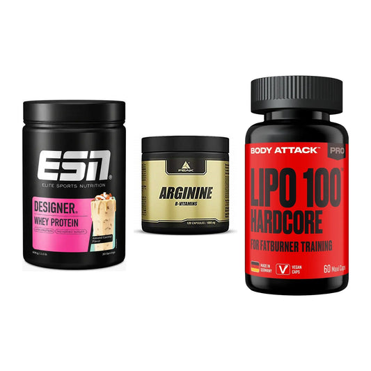 Definitionsphase-Set: ESN Designer + Peak Arginin + Body Attack – alle enthaltenen Artikel