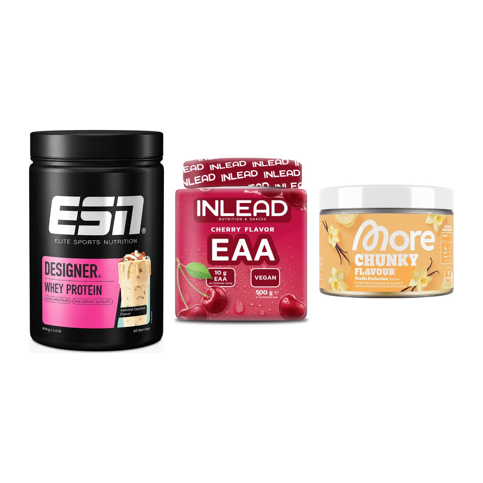 Definitionsphase-Set: ESN Designer + INLEAD EAA + More Nutrition – alle enthaltenen Artikel