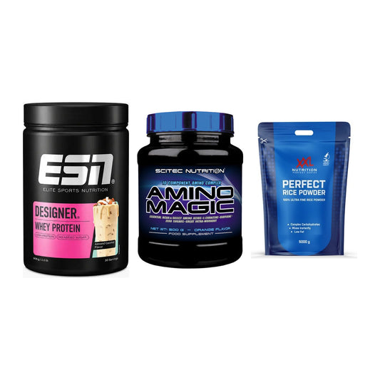 Definitionsphase-Set: ESN Designer + Scitec Amino + XXL Nutrition – alle enthaltenen Artikel