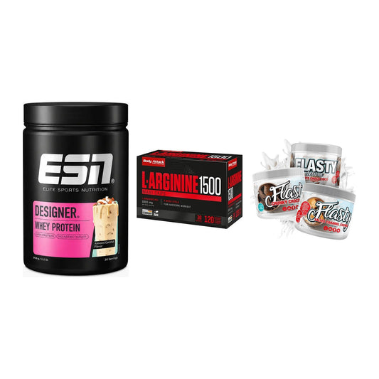 Definitionsphase-Set: ESN Designer + Body Attack + Sinob Flasty – alle enthaltenen Artikel
