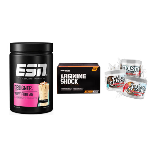 Definitionsphase-Set: ESN Designer + Body Attack + Sinob Flasty – alle enthaltenen Artikel