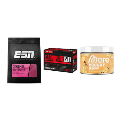 Definitionsphase-Set: ESN Designer + Body Attack + More Nutrition – alle enthaltenen Artikel