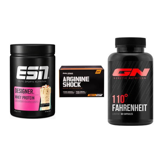 Definitionsphase-Set: ESN Designer + Body Attack + GN 110 Fahrenh – alle enthaltenen Artikel