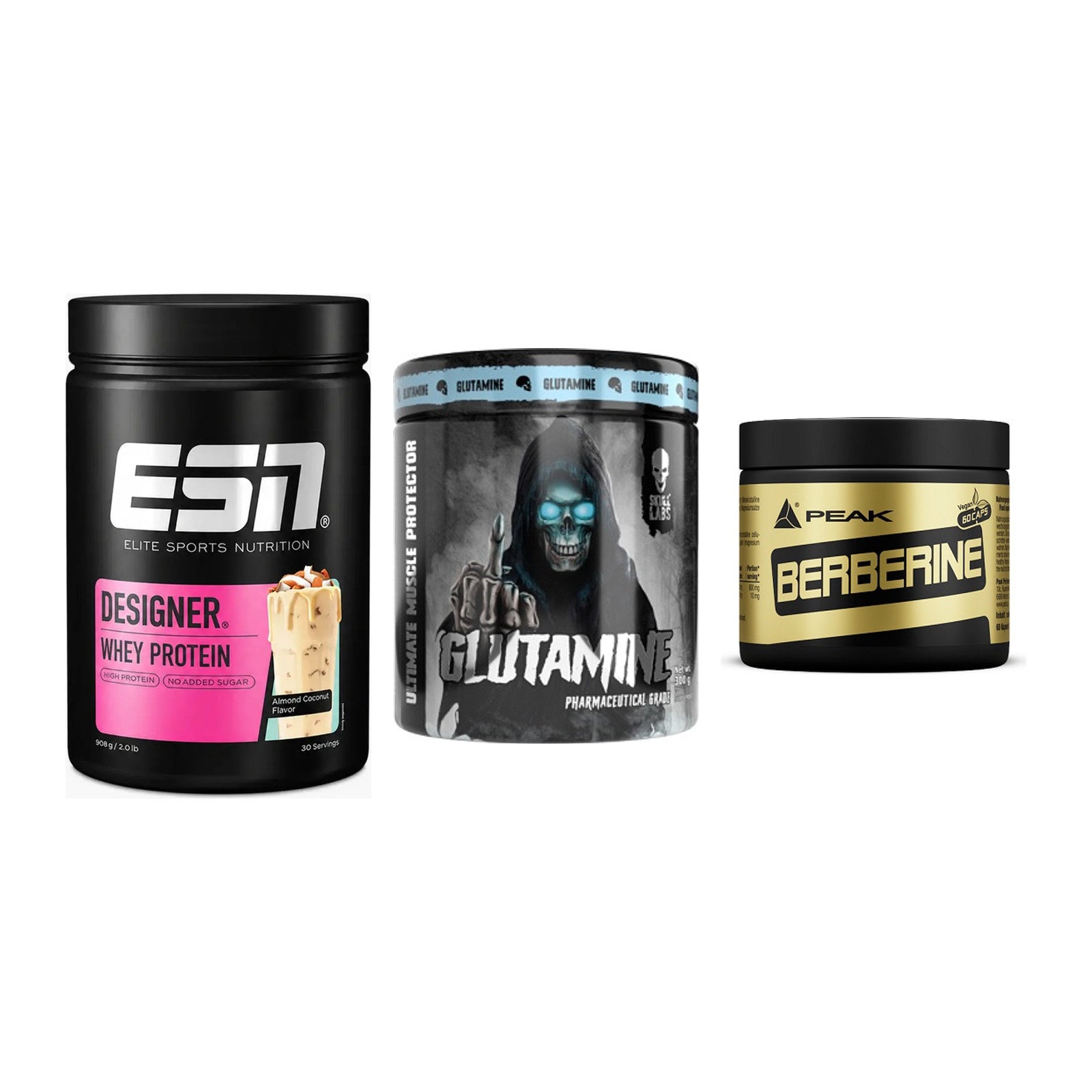 Definitionsphase-Set: ESN Designer + Skull Labs + Peak Berberine – alle enthaltenen Artikel
