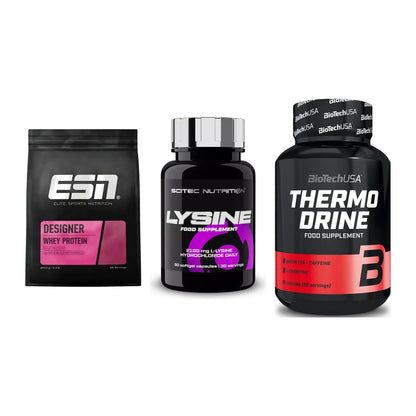 Definitionsphase-Set: ESN Designer + Scitec Lysine + BioTech Thermo – alle enthaltenen Artikel
