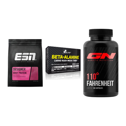 Definitionsphase-Set: ESN Designer + Olimp Beta-Ala + GN 110 Fahrenh – alle enthaltenen Artikel