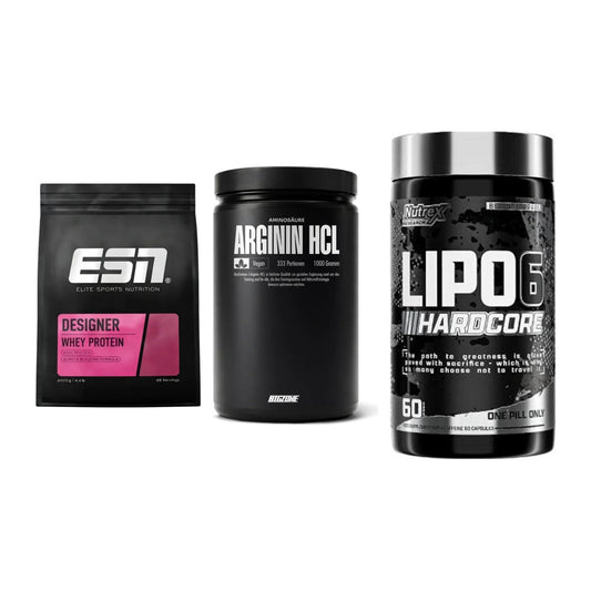 Definitionsphase-Set: ESN Designer + Big Zone + Nutrex Lipo 6 – alle enthaltenen Artikel