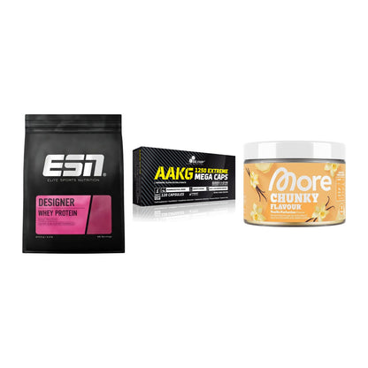 Definitionsphase-Set: ESN Designer + Olimp AAKG + More Nutrition – alle enthaltenen Artikel