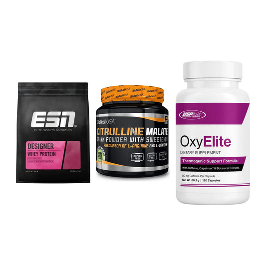 Definitionsphase-Set: ESN Designer + BioTech Citrul + USP Labs – alle enthaltenen Artikel