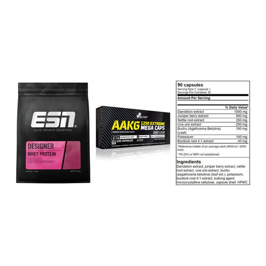 Definitionsphase-Set: ESN Designer + Olimp AAKG + GN Shred Cuts – alle enthaltenen Artikel