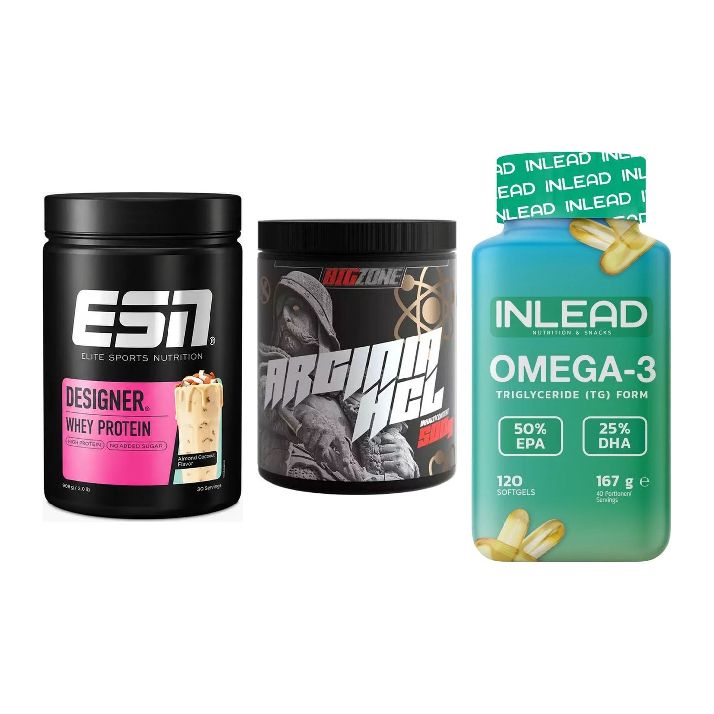 Definitionsphase-Set: ESN Designer + Big Zone + INLEAD Omega-3 – alle enthaltenen Artikel