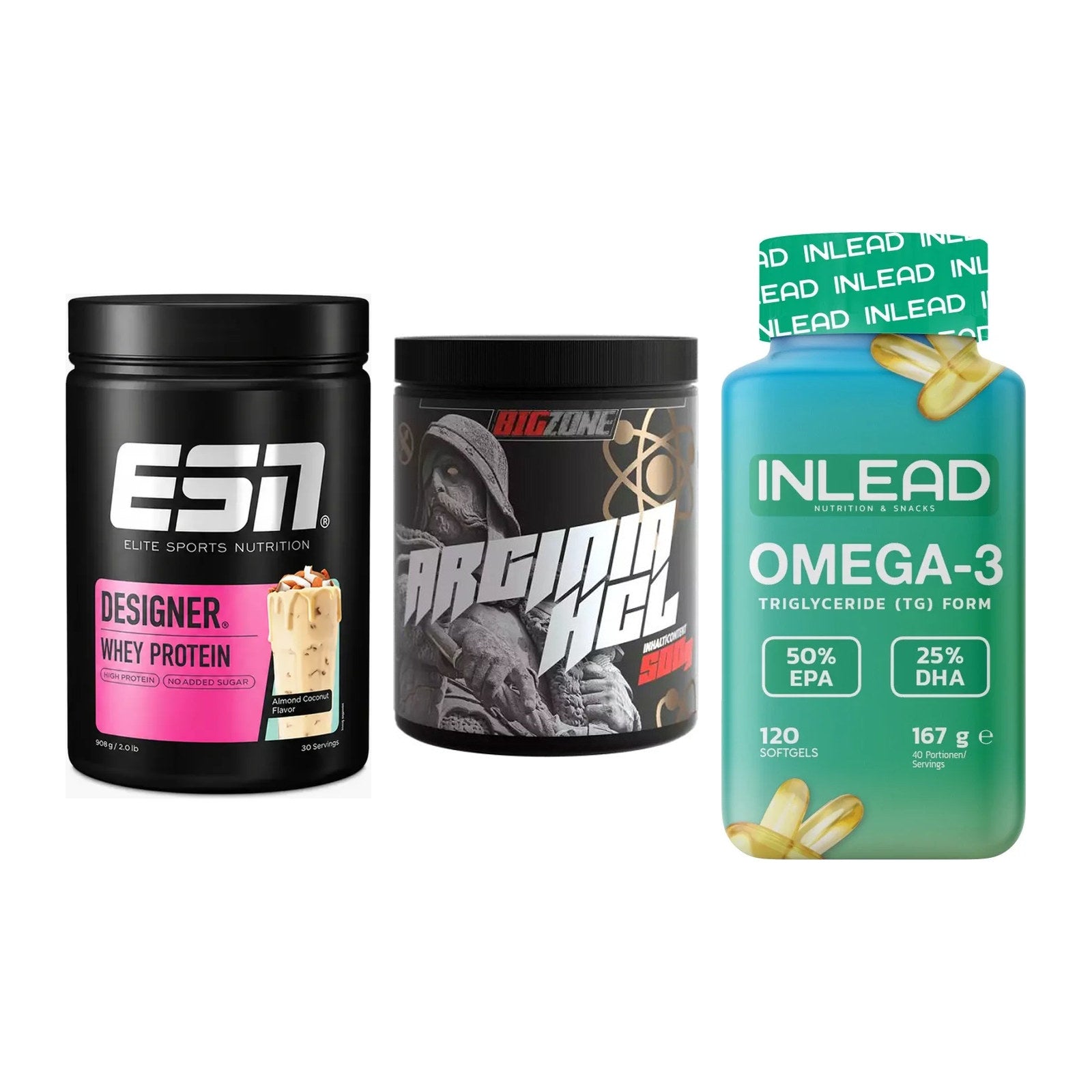 Definitionsphase-Set: ESN Designer + Big Zone + INLEAD Omega-3 – alle enthaltenen Artikel