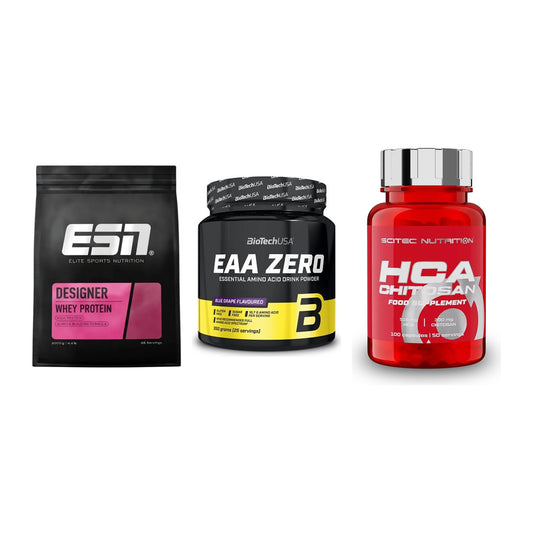 Definitionsphase-Set: ESN Designer + BioTech EAA + Scitec HCA-Chi – alle enthaltenen Artikel